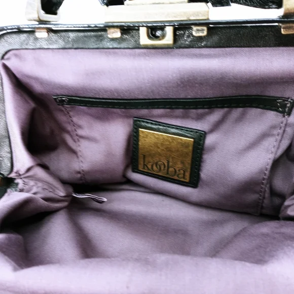 Kooba Black Leather Crossbody Bag - Picture 9 of 10